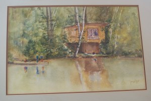 Jean Bradley Hart Lake Painting