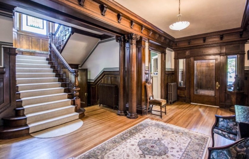 Front Hall Where Clock Was